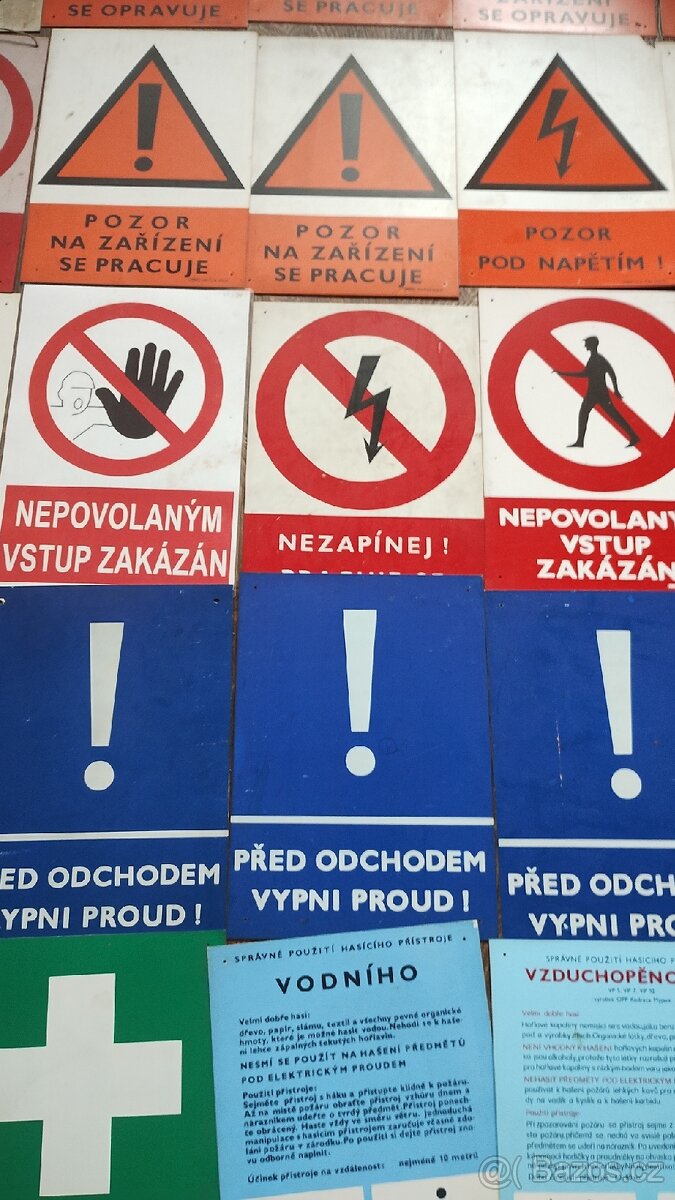 Bezpečnostní cedule - 8
