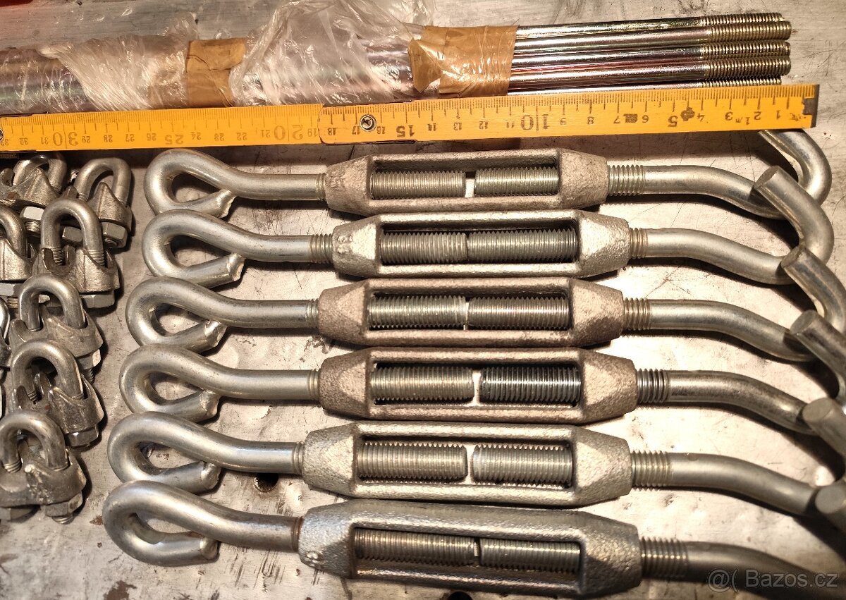 Ocelové profily, jekly, napínáky.. - 8