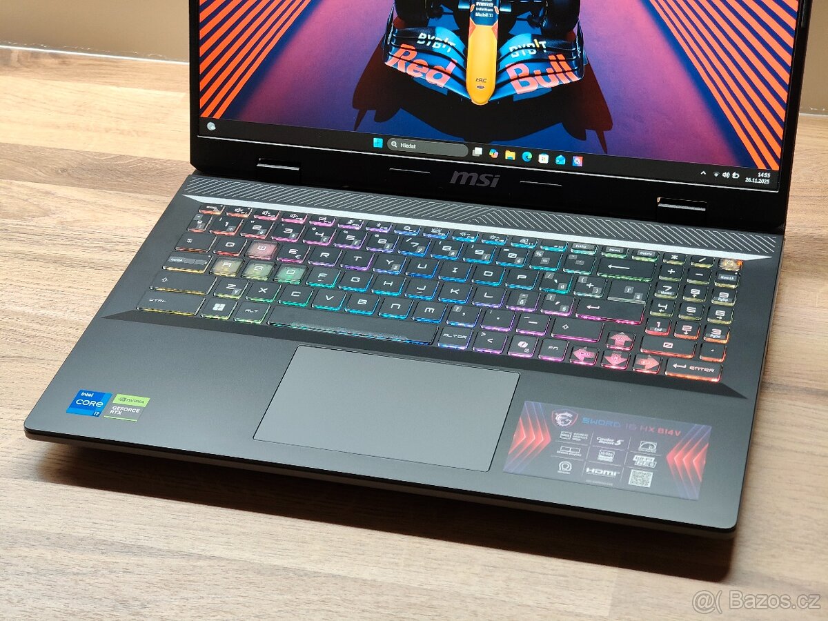 MSI SWORD 16 HX B14V_i7-14650HX_32GB_1TB_RTX 4070 8GB - 8