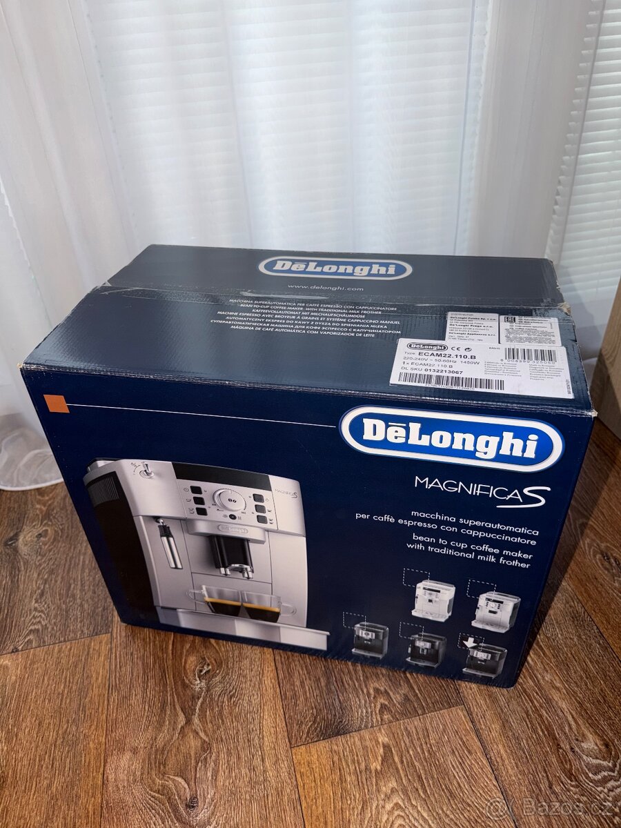 Prodám automatický kávovar De’Longhi Magnifica S - 8