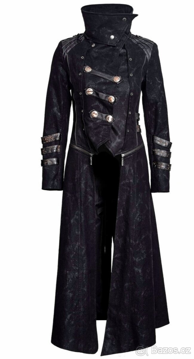 Dámský kabát Zn. Punk Rave XL - 8