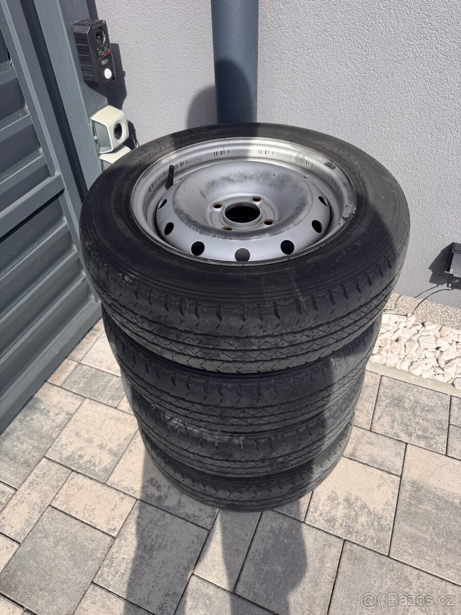 175/65R14C letní sada kol 4x108 - 8