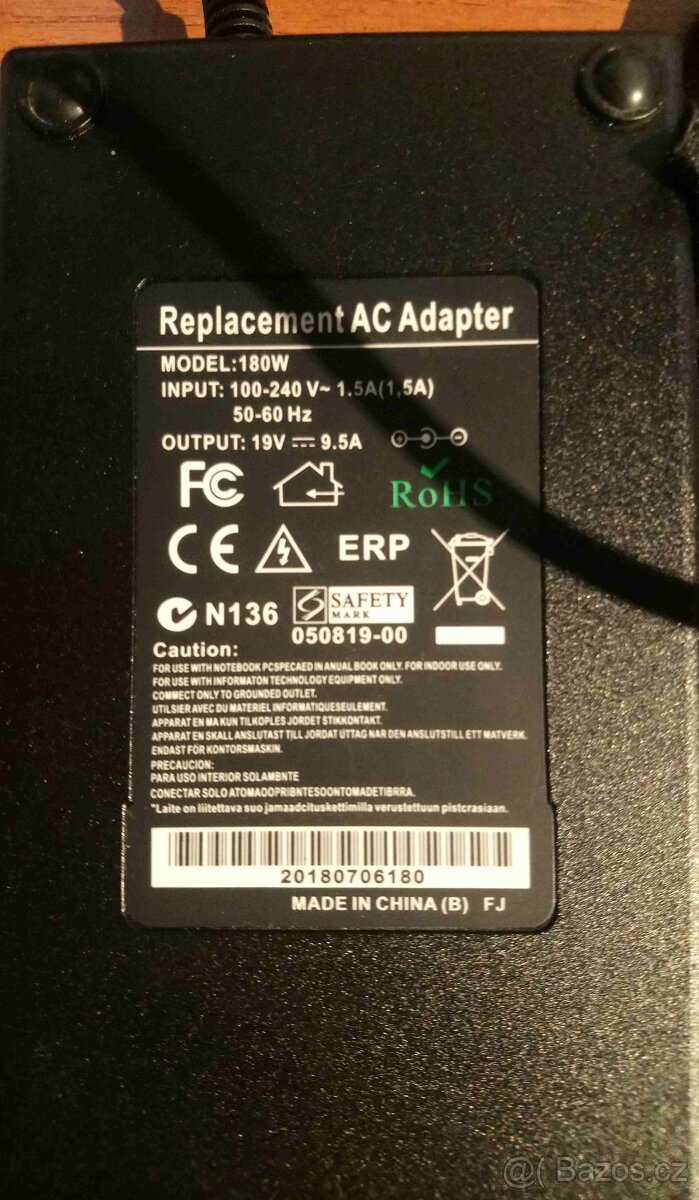 MSI notebook 2x zdroj modely 2019+ otestovane - 8