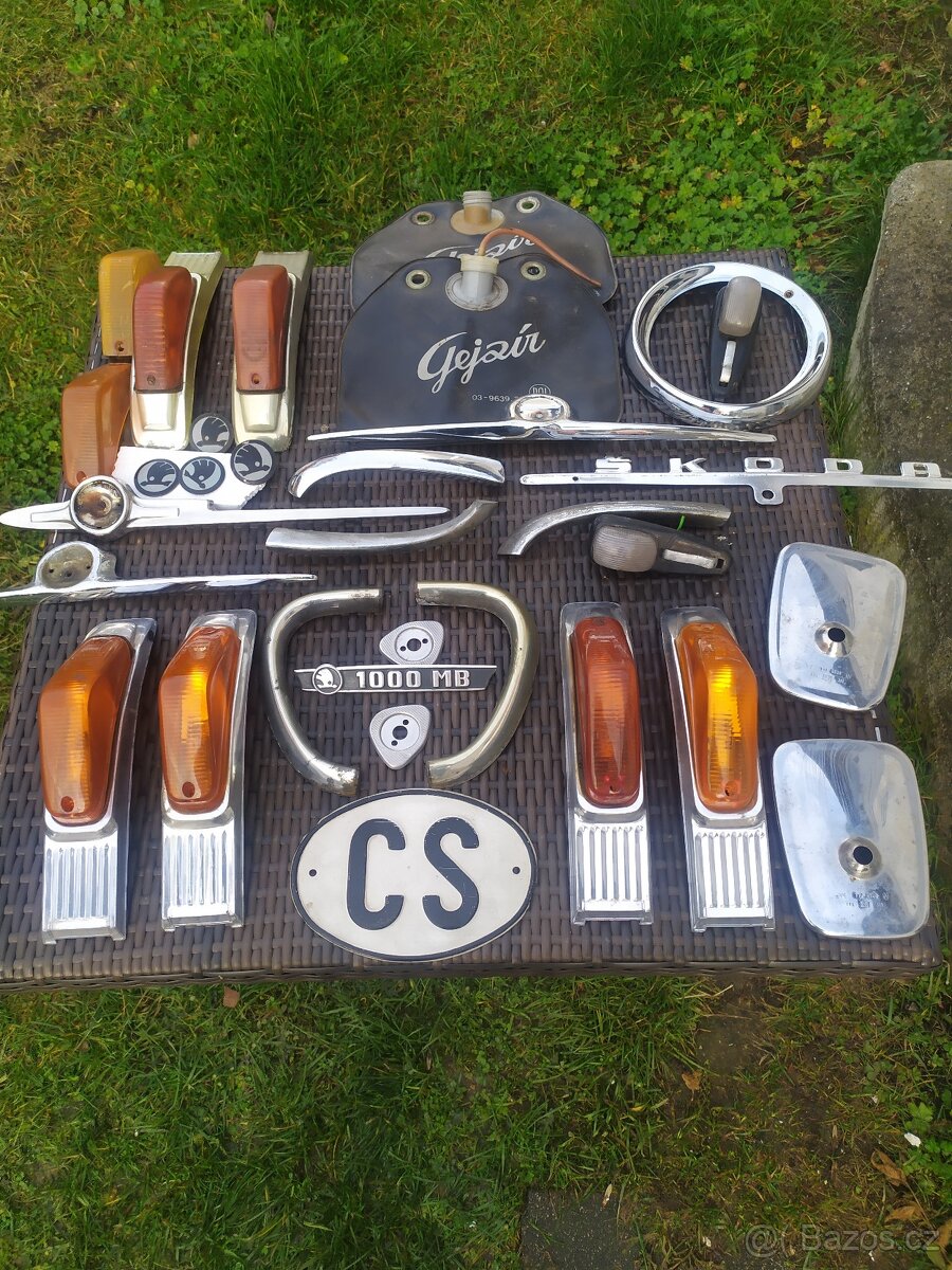 škoda 1000 MB 1100 MB MBX na rozebrání díly - 8