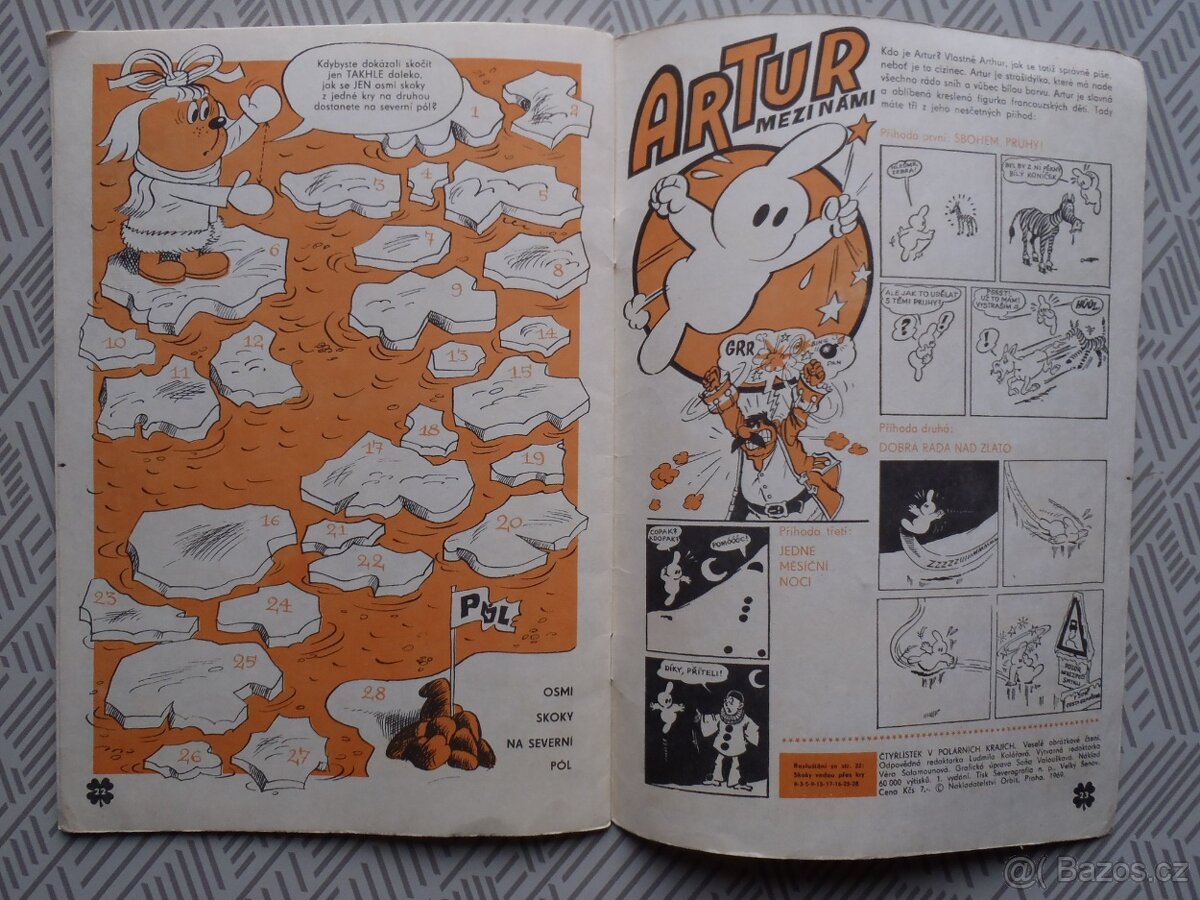 Čtyřlístek č.6 V polárních krajích-pěkný neluštěn - 8