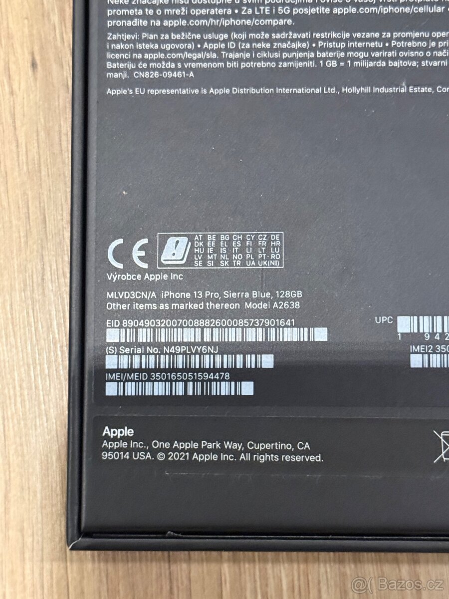 iPhone 13 Pro, Sierra Blue, 128 Gb - 8