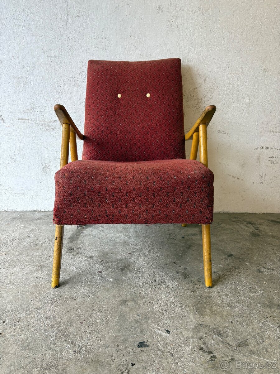 Retro křeslo Ton - 8