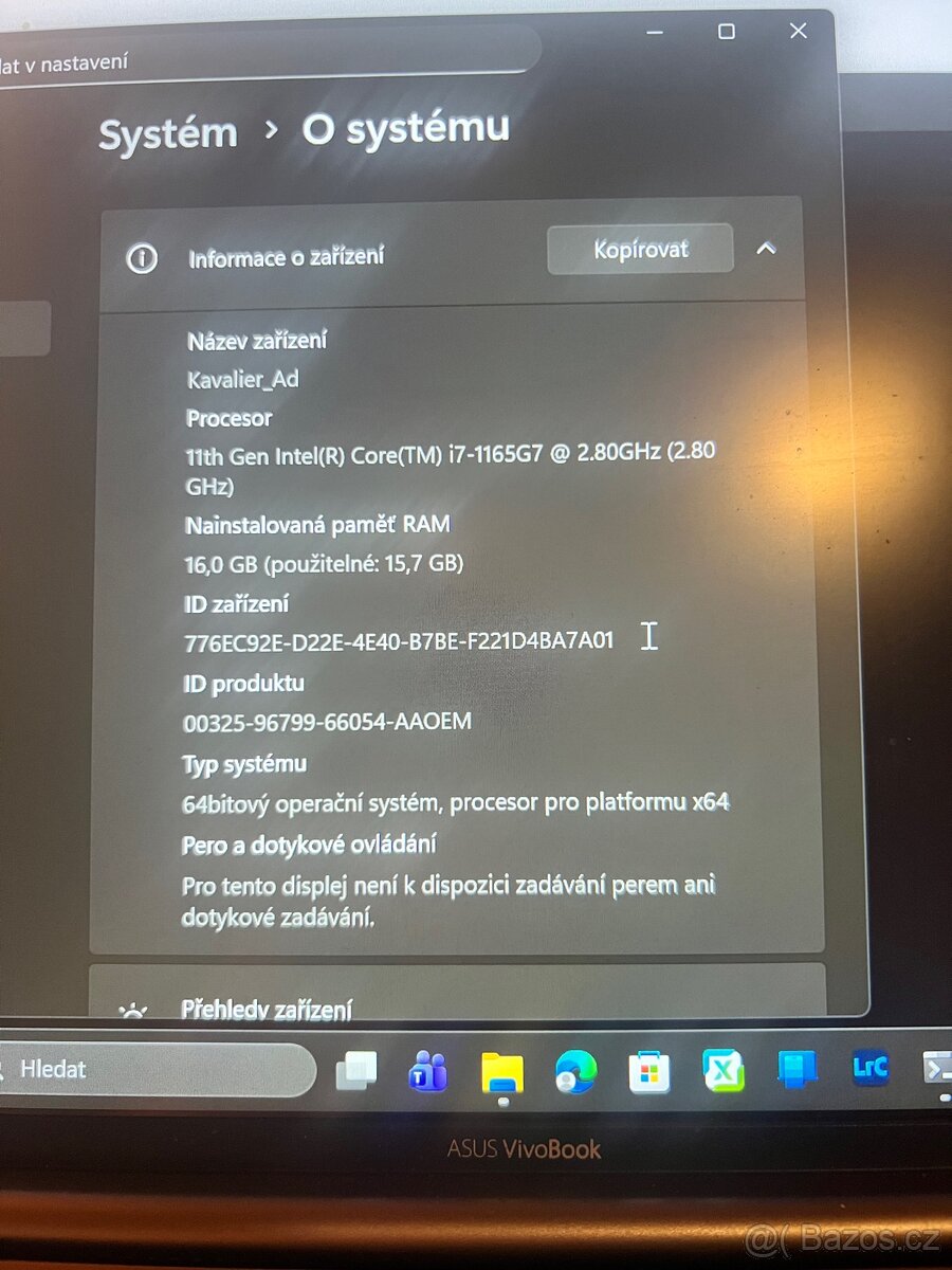 Asus Vivobook s14 - 8