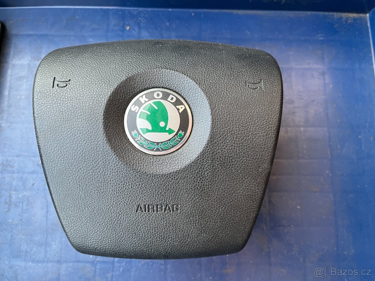 Airbag sada + palubovka - Fabia 1 - 8