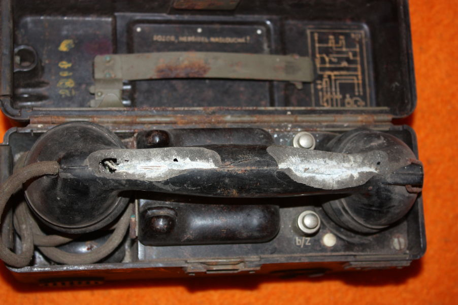 Telefon vojenský, polní, vojsko, armáda, ČSLA, socialismus - 8