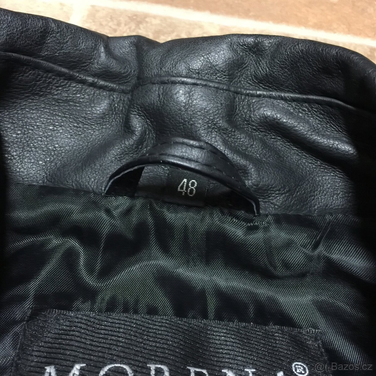 Retro bunda a vesta kožená nenošená luxusní Top stav - 8