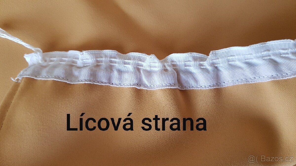 Závěsy NOVÉ zastiňovací, na 4 okna - 8