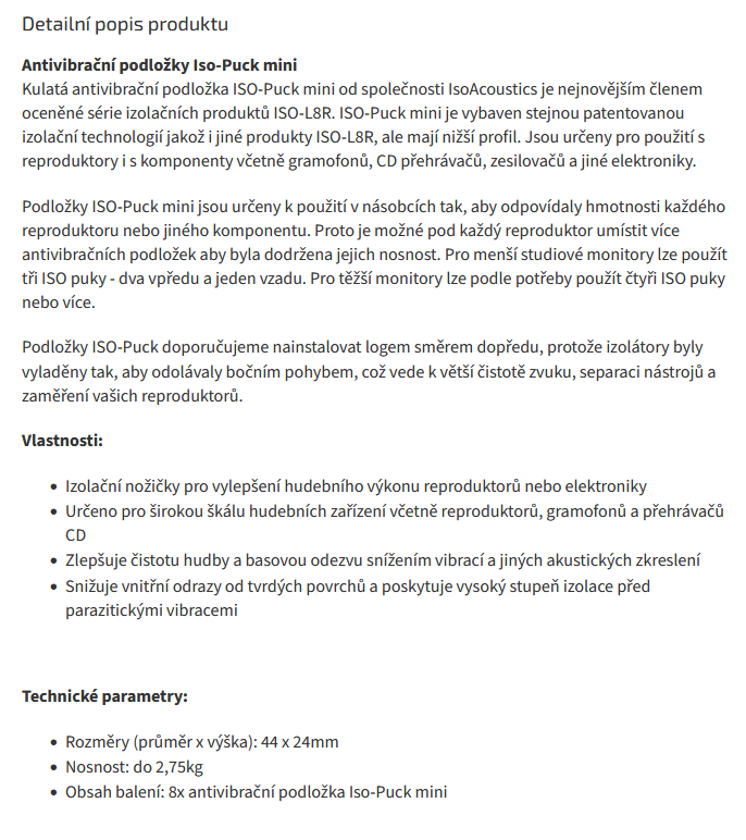 ISO ACOUSTICS ISO PUCK MINI - 8
