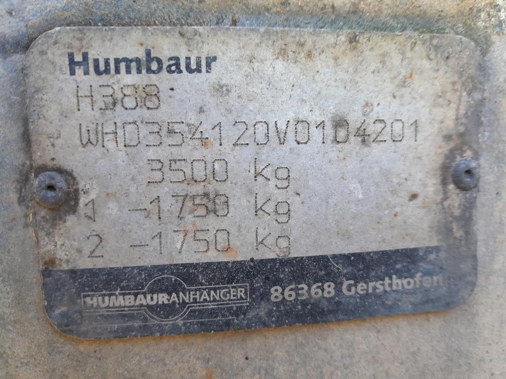 Vlek Humbaur 3500kg - 8