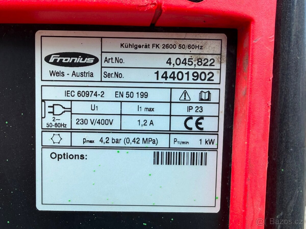 Fronius MagicWave 3000 – svářečka TIG AC/DC 300 A - 8