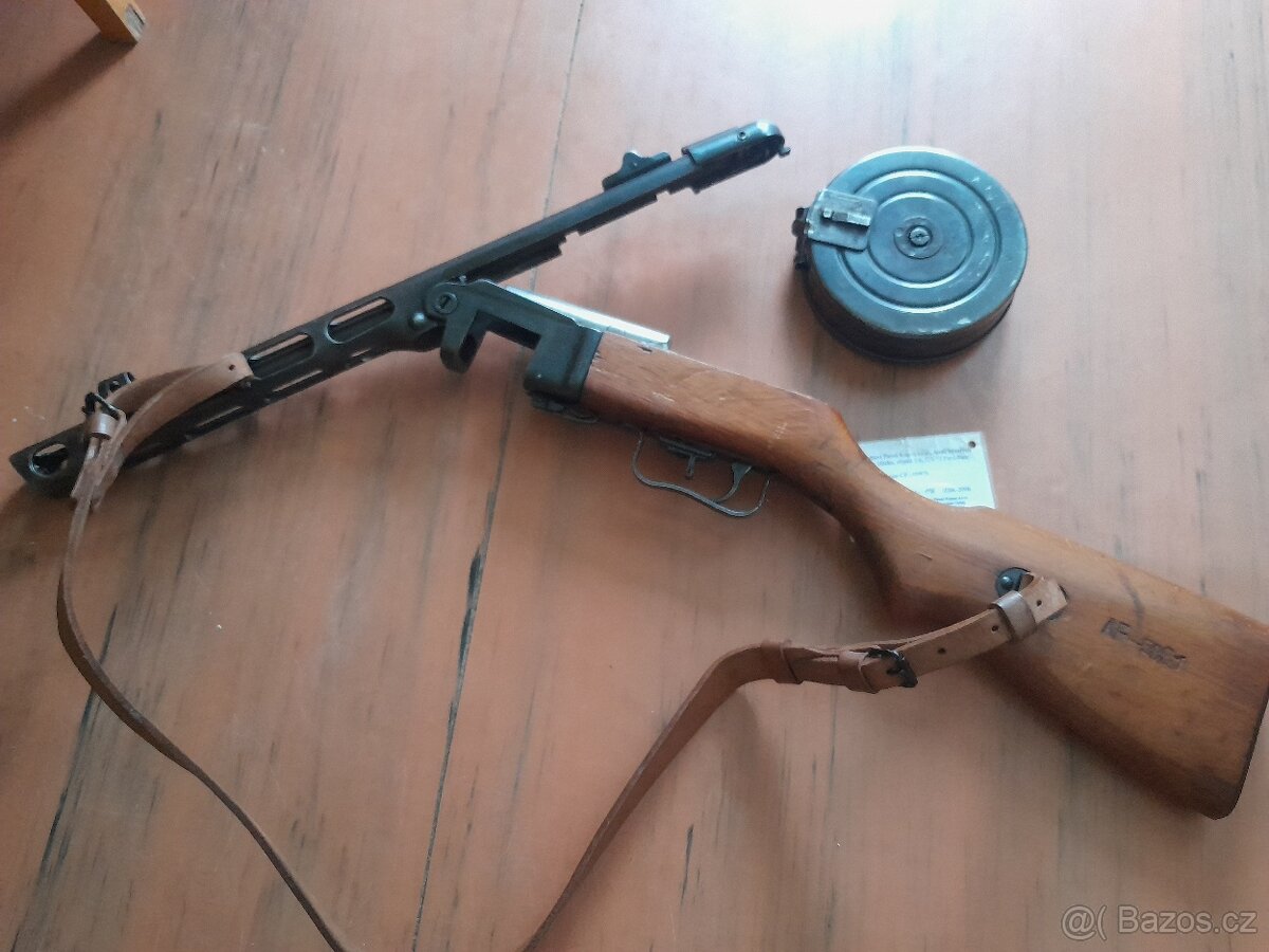 Znehodnocený samopal ppš 41 MPPS - 8
