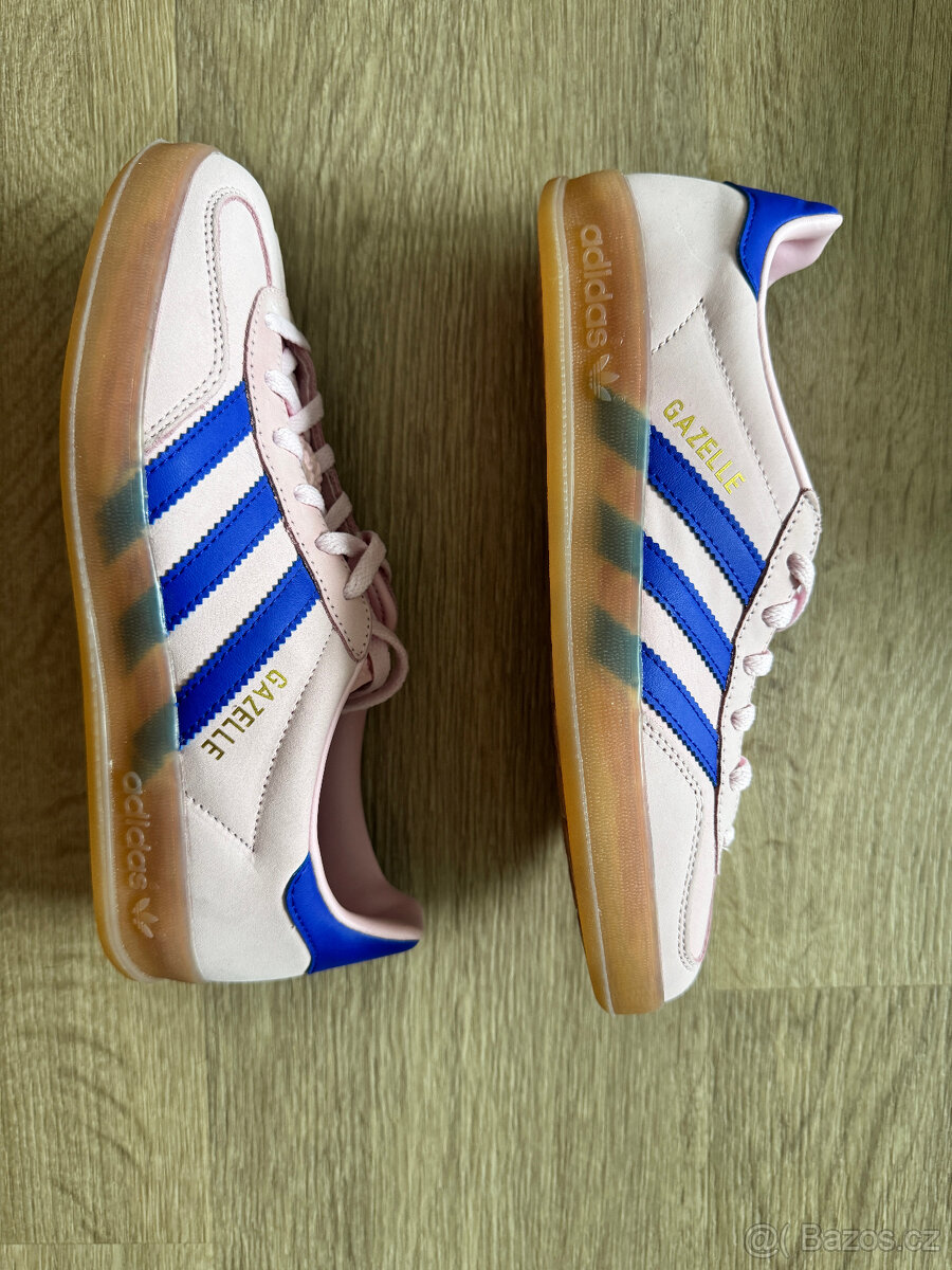Tenisky Adidas Gazelle Indoor "Clear Pink Lucid Blue" 37 1 - 8