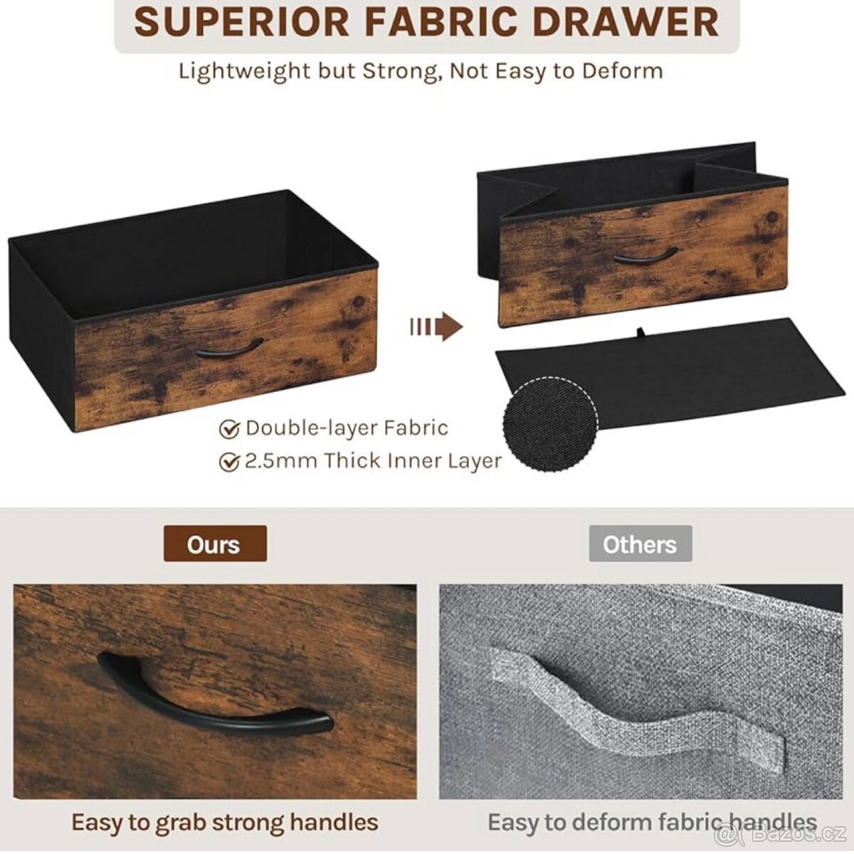 Komoda se zásuvkami NOVÁ - 8