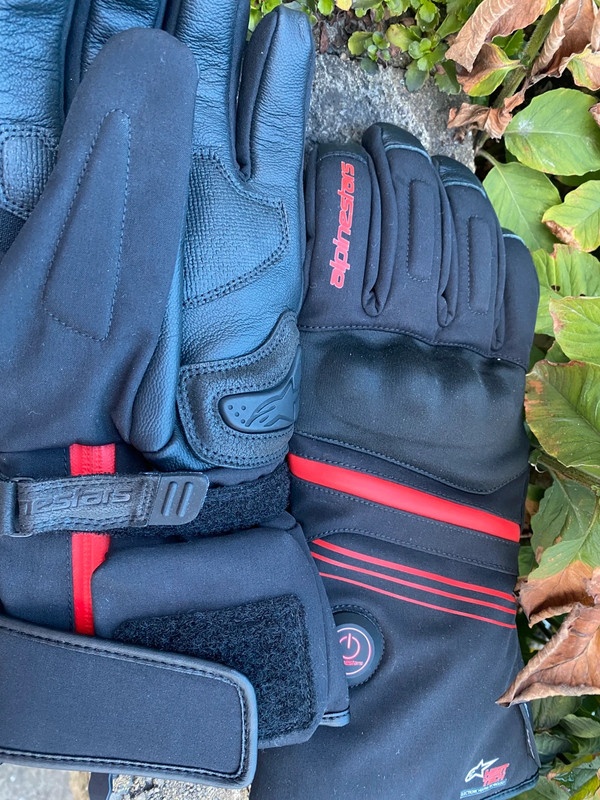 Alpinestars drystar heated Gloves HT-5 vel.L + baterie 🔋 - 8