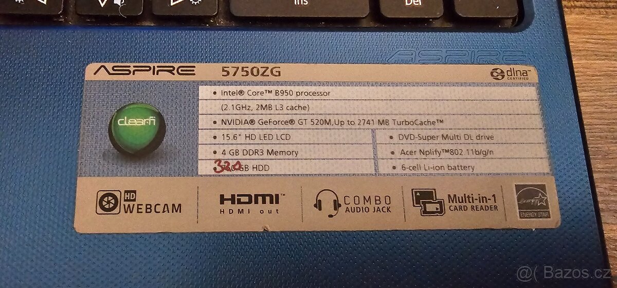 Notebook Acer + příslušenství - 8