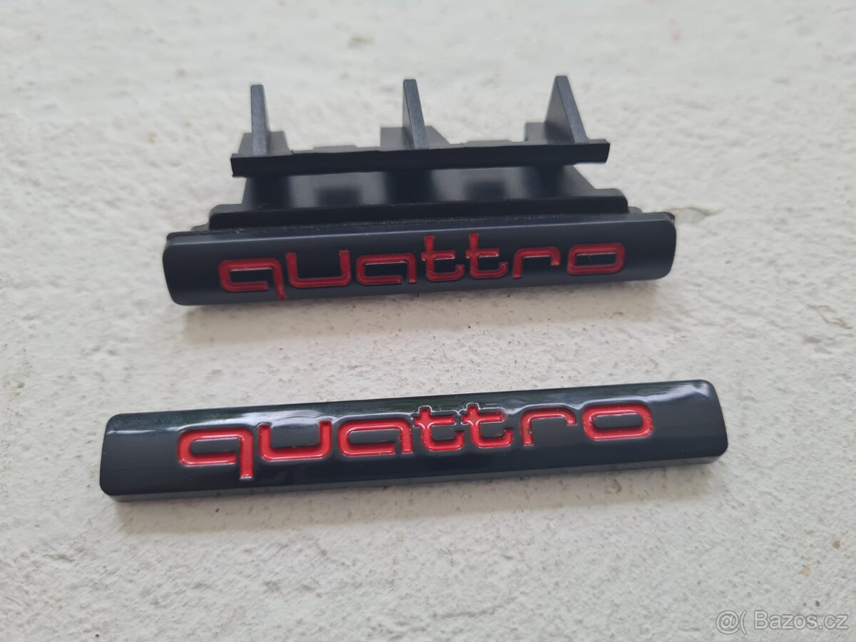 QUATTRO menší nápis do masky v rôznych farbách - 8