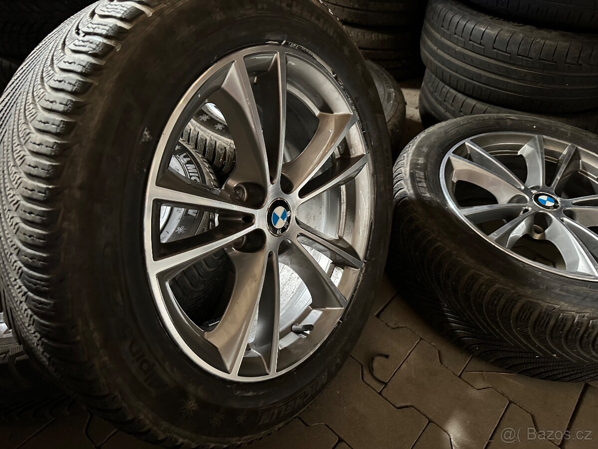 Alu kola bmw 5x112 r17 zimní sada - 8