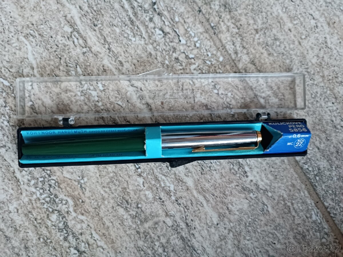 Retro kuličkové pero 5856, 06 mm ČSSR - 8