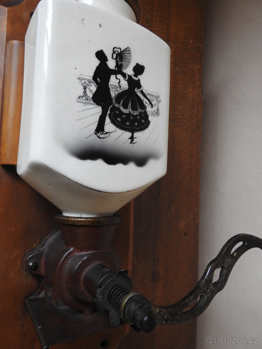 Mlýnek na kávu Kafemlýnek na zeď na pověšení Rokoko - 8