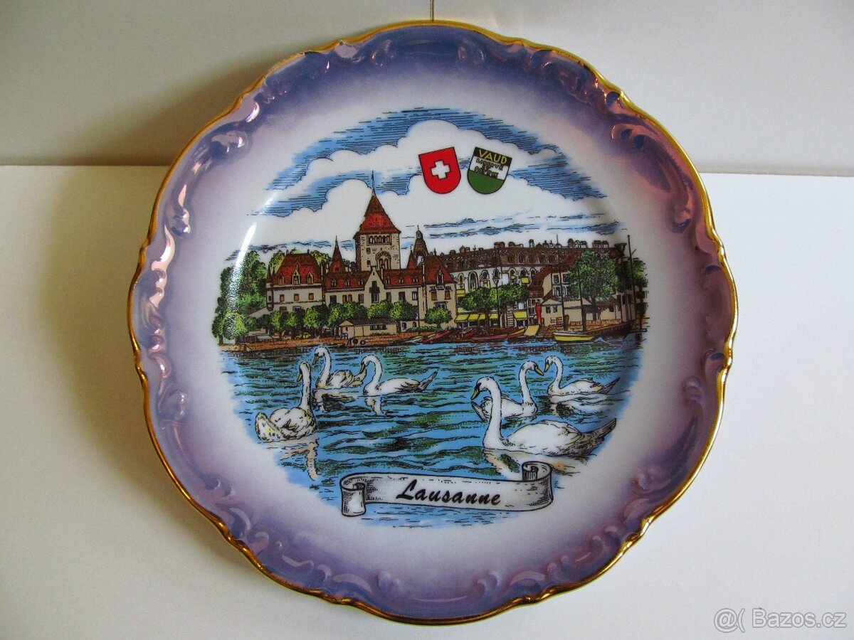 Retro ozdobné talíře č. 2 - 8