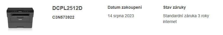 Tiskárna Brother DCP-L2512D s novým originál tonerem - 8