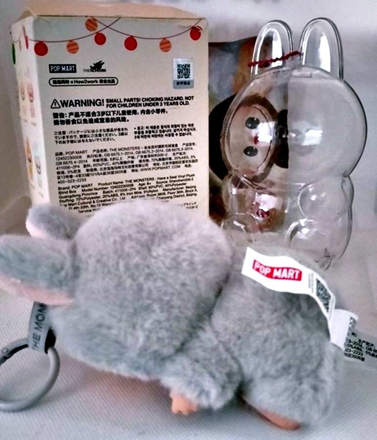 👜 POP MART Labubu Have a Seat série V2 HEHE, mončičák - 8