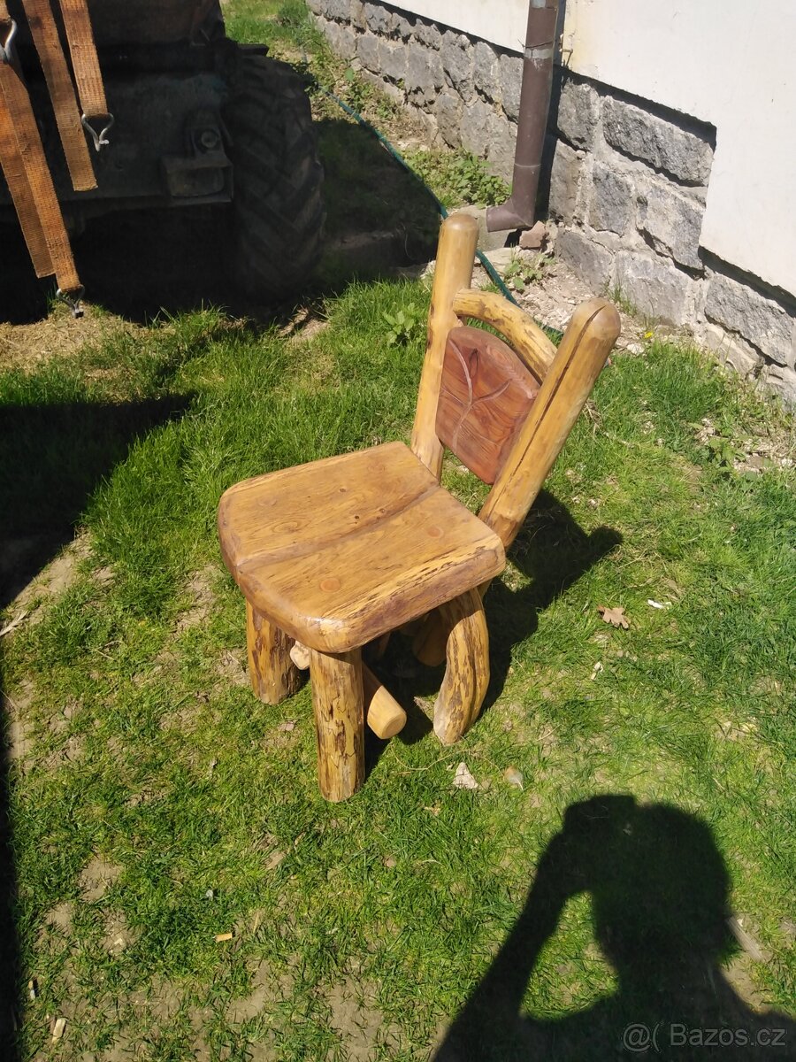 Rustikální dubový stůl - 8