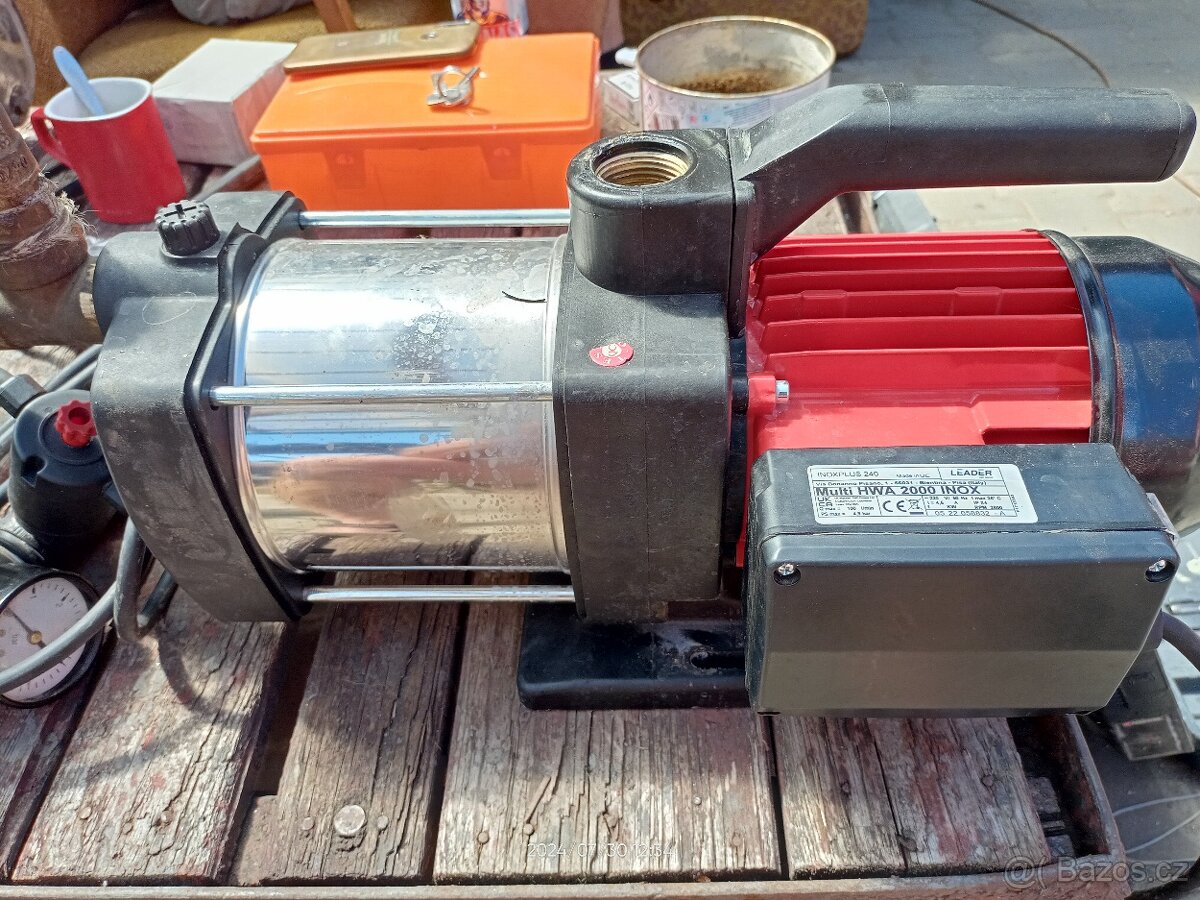 Domácí vodárna Leader Inoxplus 240 . - 8