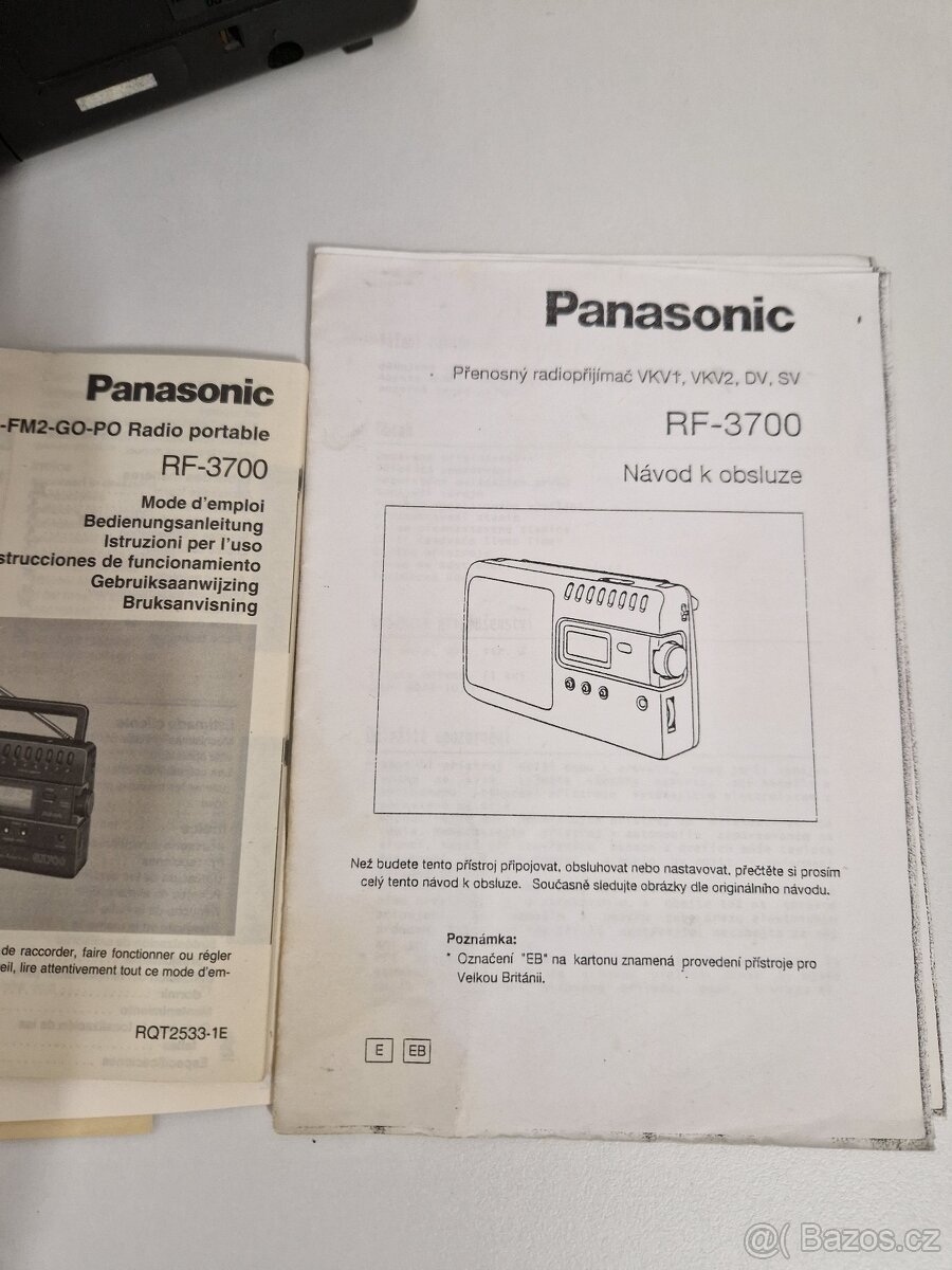 Rádio Panasonic RF 3700 - 8