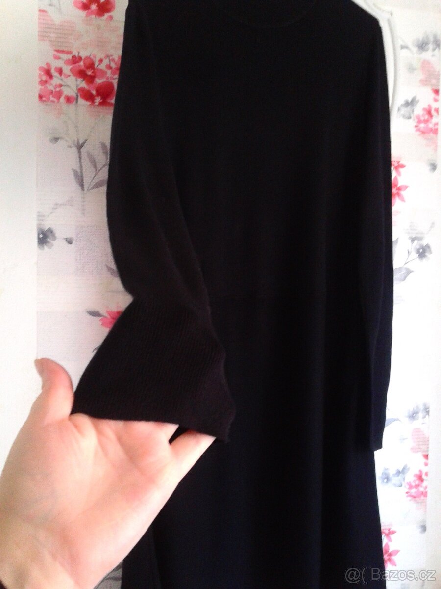 Elegantní krásné úpletové šaty 40/42 - 8