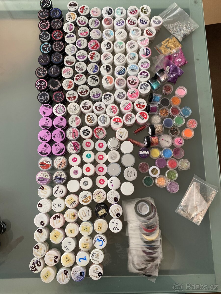 Gely lampa kufr třpytky - 8