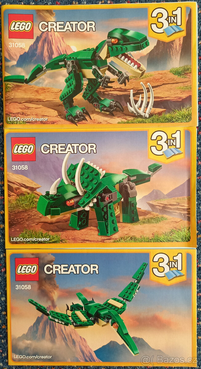 Lego Creator + Nexo Knights - Mix, ceny v textu. - 8
