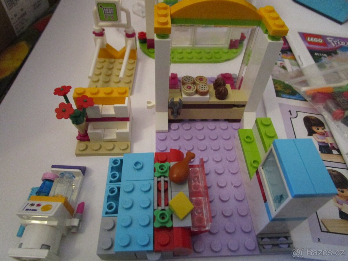 Lego Friends 41118 Supermarket 41356 Srdíčko+41336 Kavárna - 8