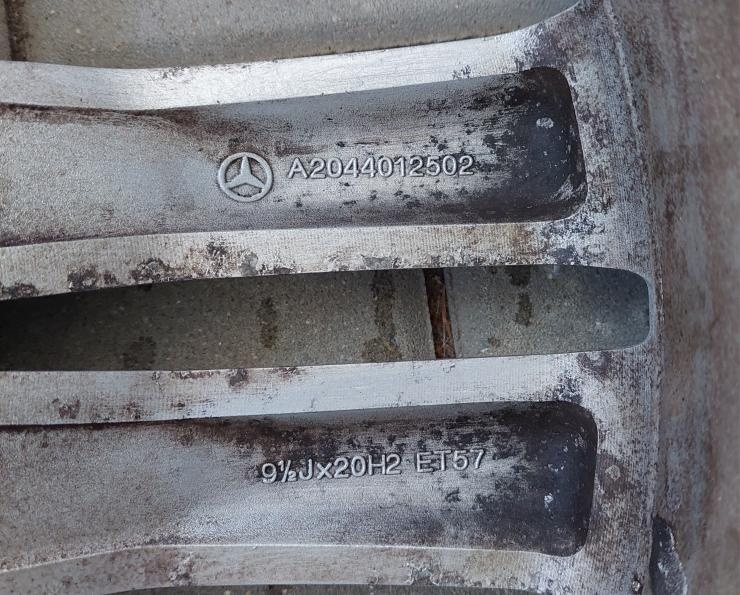 Mercedes Benz alu kola - 8