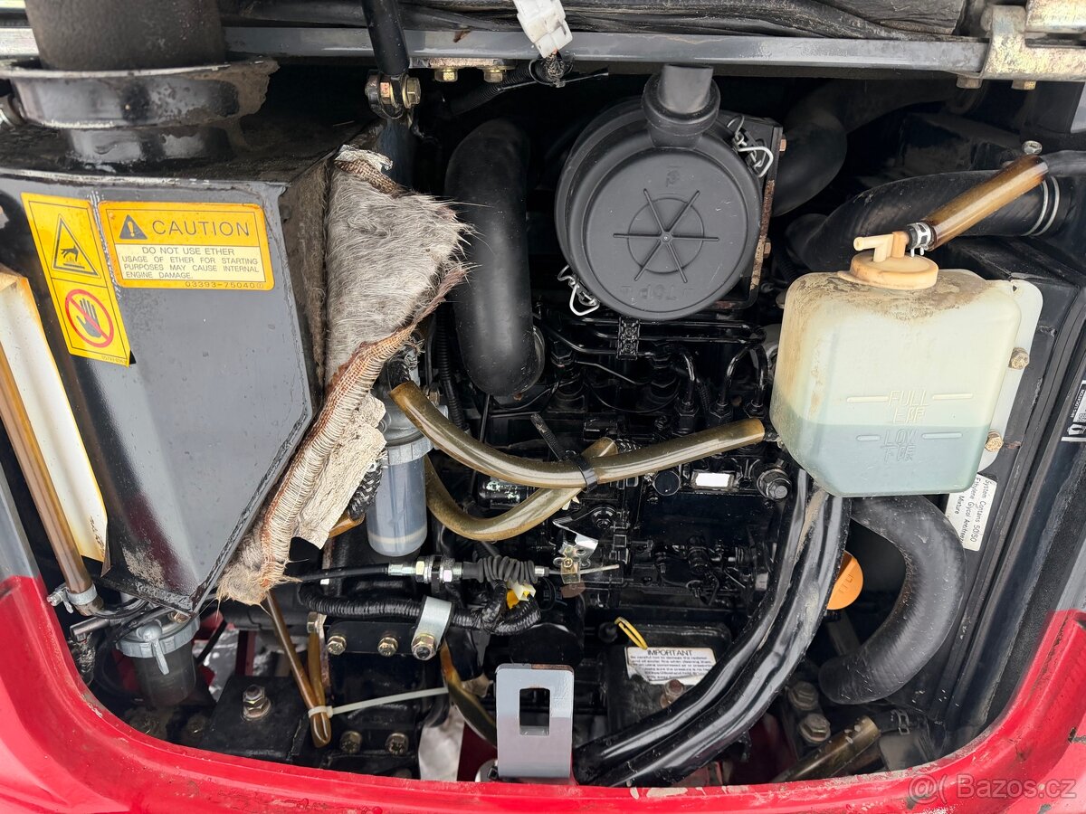 Minibagr Takeuchi TB219 2015 3x lžíce - 8