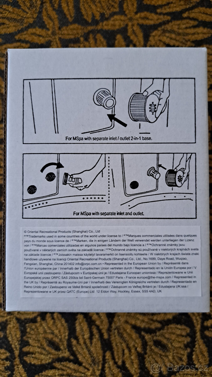 Filtrační kartuše pro vířivky Marimex MSpa - 8