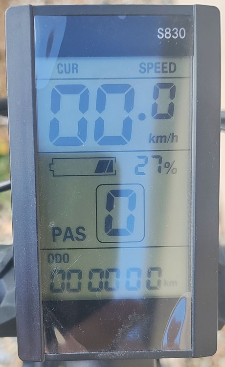 Celoodpružené skládací elektrické kolo 26 kola 500W 48V AKU - 8