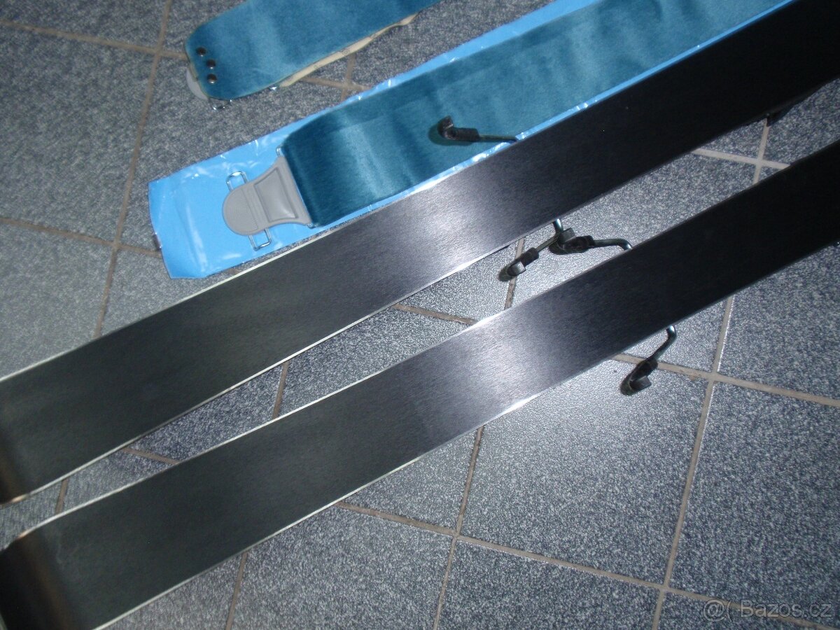 SUPER DÁMSKÉ SKIALPY LYŽE ROSSIGNOL BANDIT 154 CM+SKINY - 8