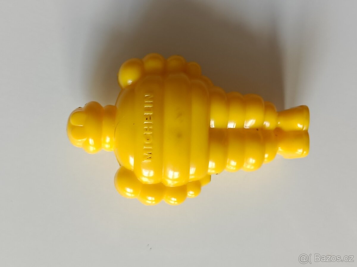 retro panacek Michelin - Bibendum, 6cm, zluty - 8
