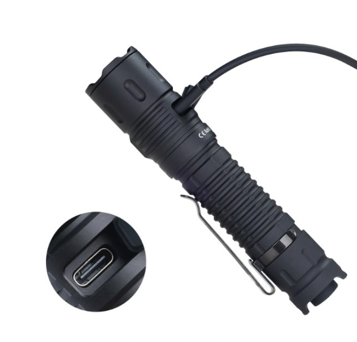 svítilna taktická Wurkkos TD04 3000 L, USB, 21700 5000mAh - 8