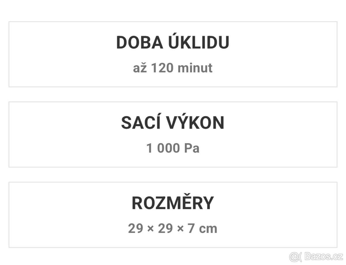 Robotický vysavač / robot vacuum cleaner HOME RV-A35 - 8