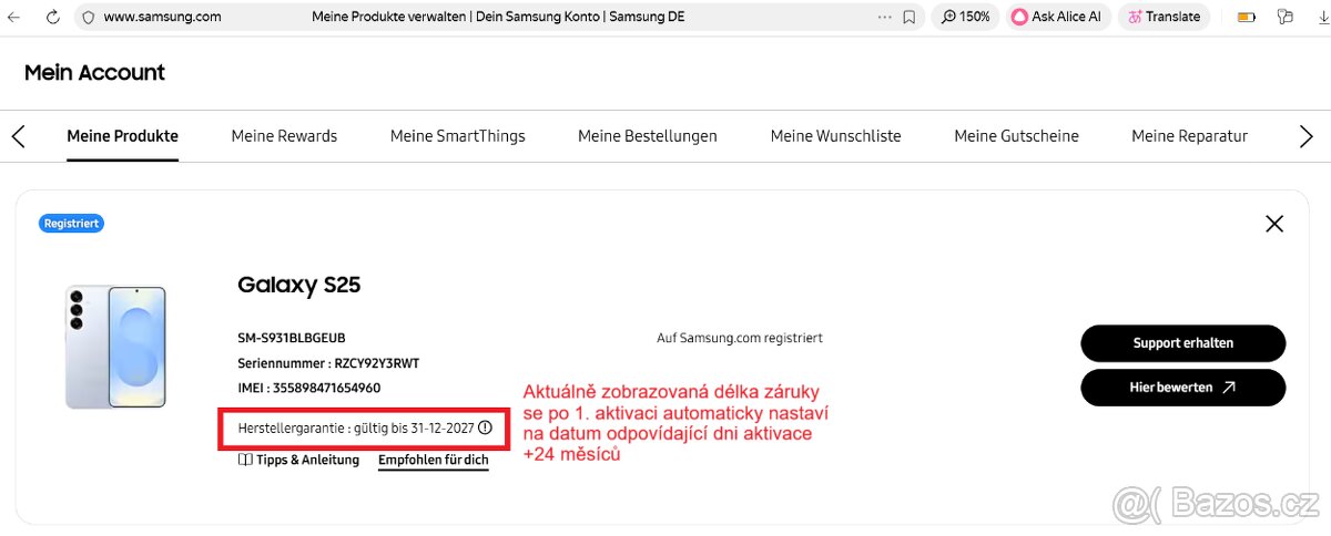 Samsung Galaxy S25 256GB Icyblue NOVÝ NEROZBALENÝ - 8