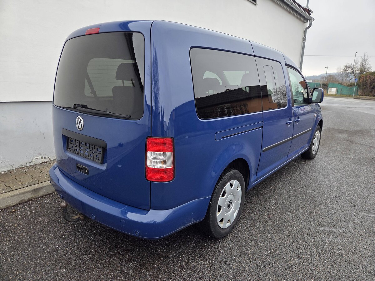 Caddy Maxi 1.9TDI 77kW 7.míst,tažné,serviska,tempomat - 8