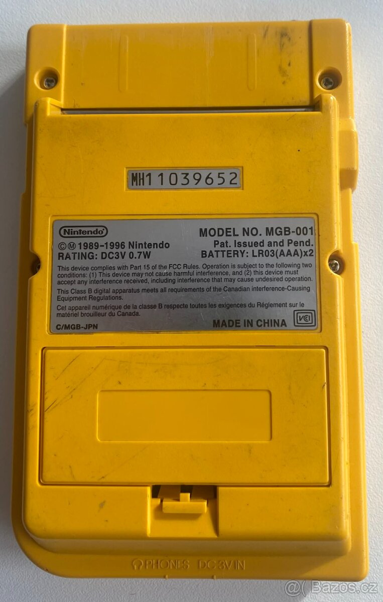GameBoy Pocket Yellow - 8