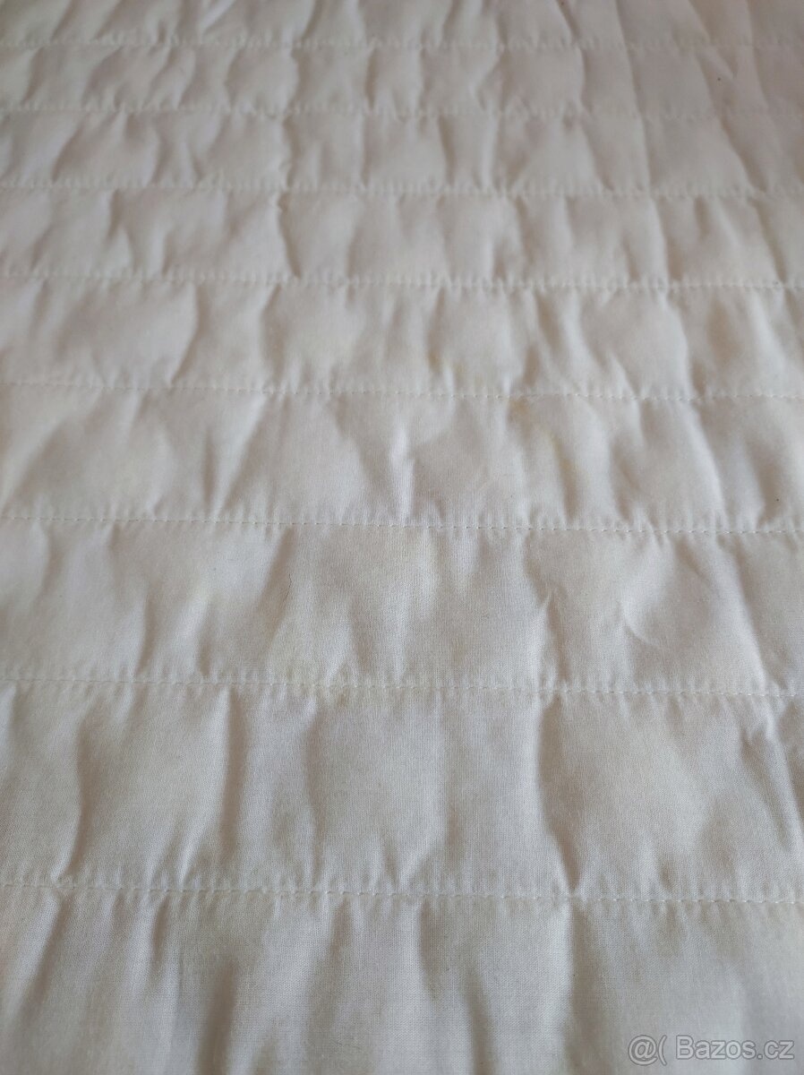 Dřevěná postýlka IKEA SNIGLAR + matrace + prostěradlo - 8